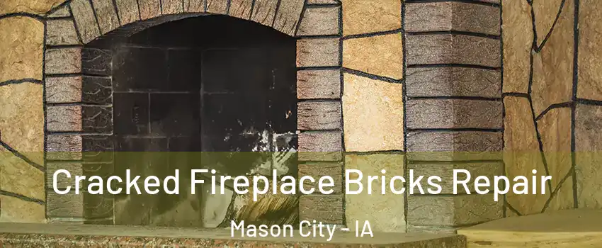  Cracked Fireplace Bricks Repair Mason City - IA