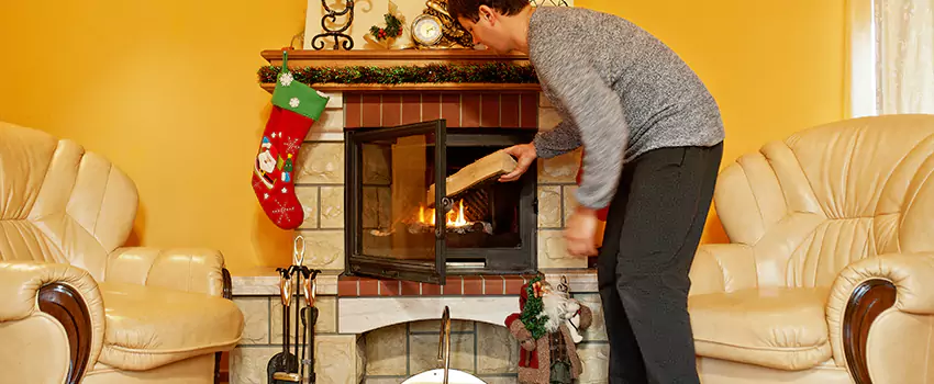 Gas to Wood-Burning Fireplace Conversion Services in Mason City, Iowa