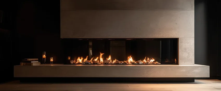 Gas Fireplace Ember Bed Design Services in Mason City, Iowa