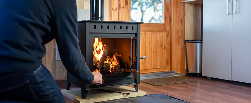 Open Hearth Wood Fireplace Installation in Mason City, IA