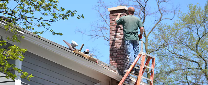 Vinyl and PVC Chimney Flashing Installation in Mason City, IA