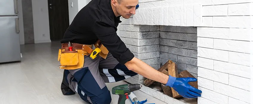Fireplace Damaged Damper Frame Repair Services in Mason City, Iowa