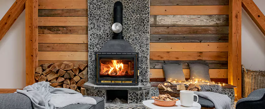 Thelin Hearth Products Direct Vent Gas Stove Fireplace Inspection in Mason City, Iowa